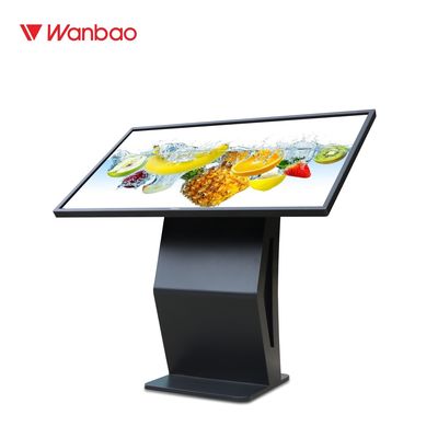 65&quot;横の電子表記HD Wi-Fiネットワークの接触LCDスクリーンの問い合わせ機械