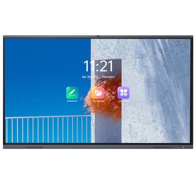 H10S 75&quot;スマートな相互フラット パネルの学校4Kのタッチ画面のモニター
