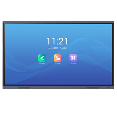 H11S 75&quot; 8G RAM スマートティーチボード 4K UHD 学校用インテリジェントインタラクティブフラットパネル