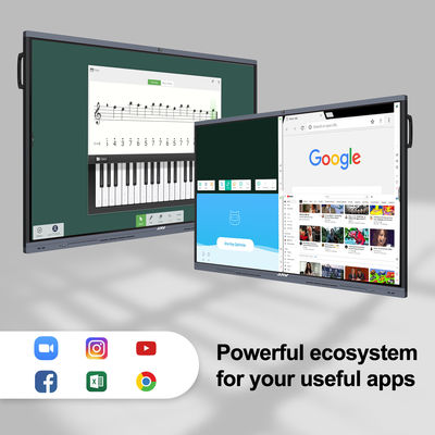 H11D 75インチの40の接触ポイントを持つ相互Whiteboardスマートなデジタル板