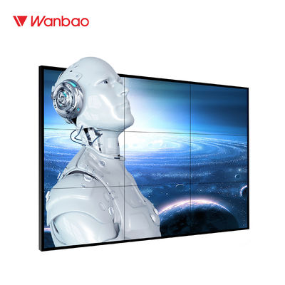 46インチ極度のLCD接続スクリーンの狭い斜面6.3mm 3x3 LCD TVの壁