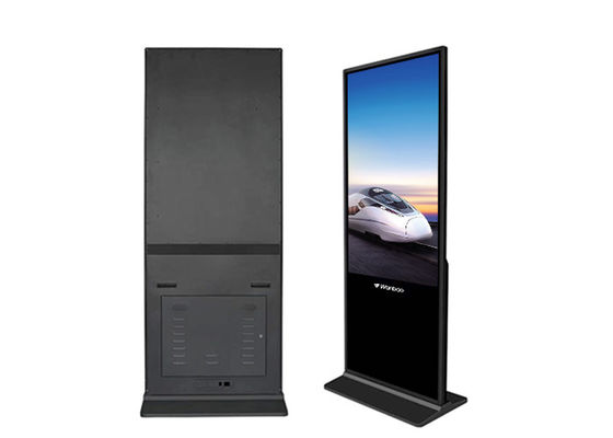 LCDの広告プレーヤーを立てる相互接触LED床65&quot;大きいスクリーン