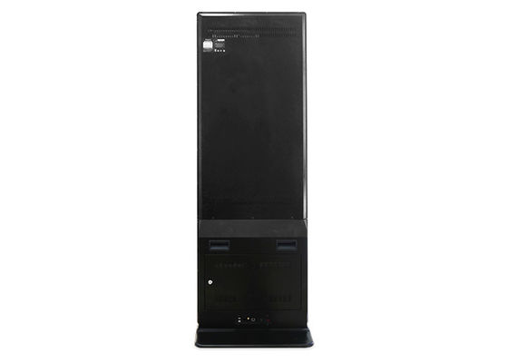 65&quot;  の屋内デジタル広告の表示、LCDの広告プレーヤーを立てる床