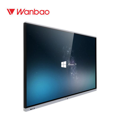 壁に取り付けられたタッチ画面Whiteboard 65&quot; 4Kデジタル表示装置の精密な執筆