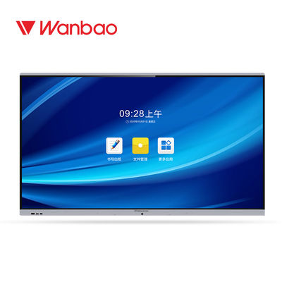 学校事務所スマートな相互Whiteboard 75&quot; LED 4K IRの接触デジタルTV