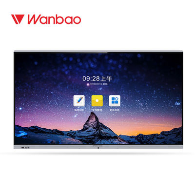 学校事務所スマートな相互Whiteboard 75&quot; LED 4K IRの接触デジタルTV
