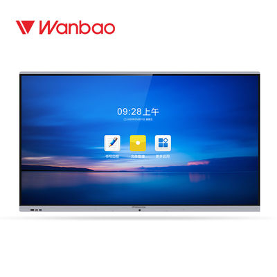 学校事務所スマートな相互Whiteboard 75&quot; LED 4K IRの接触デジタルTV