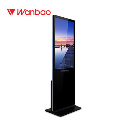 LCDの広告プレーヤーを43&quot;の55&quot;の65立てる立場の床だけインチのショッピング モール