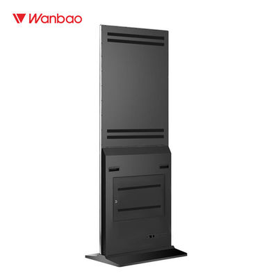 65&quot; LCDの広告プレーヤーのタッチ画面屋内LCDデジタルの表記を立てる床