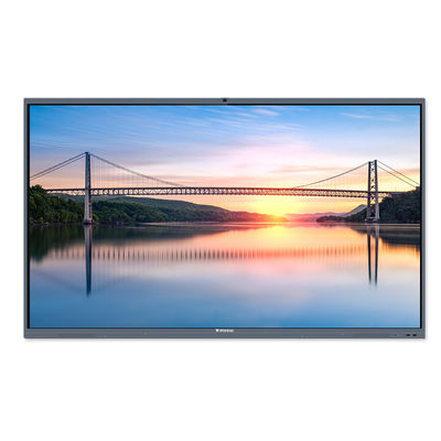アンドロイド9.0デジタル相互Whiteboard 86フラット パネル100インチの接触LCDスクリーンのオフィスの会合
