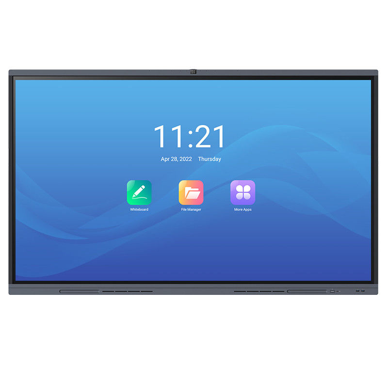 H11S 75&quot; 8G RAM スマートティーチボード 4K UHD 学校用インテリジェントインタラクティブフラットパネル