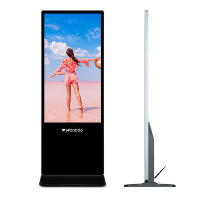 ホットセール55インチタッチスクリーンキオスクWifi64G広告ディスプレイプレーヤー